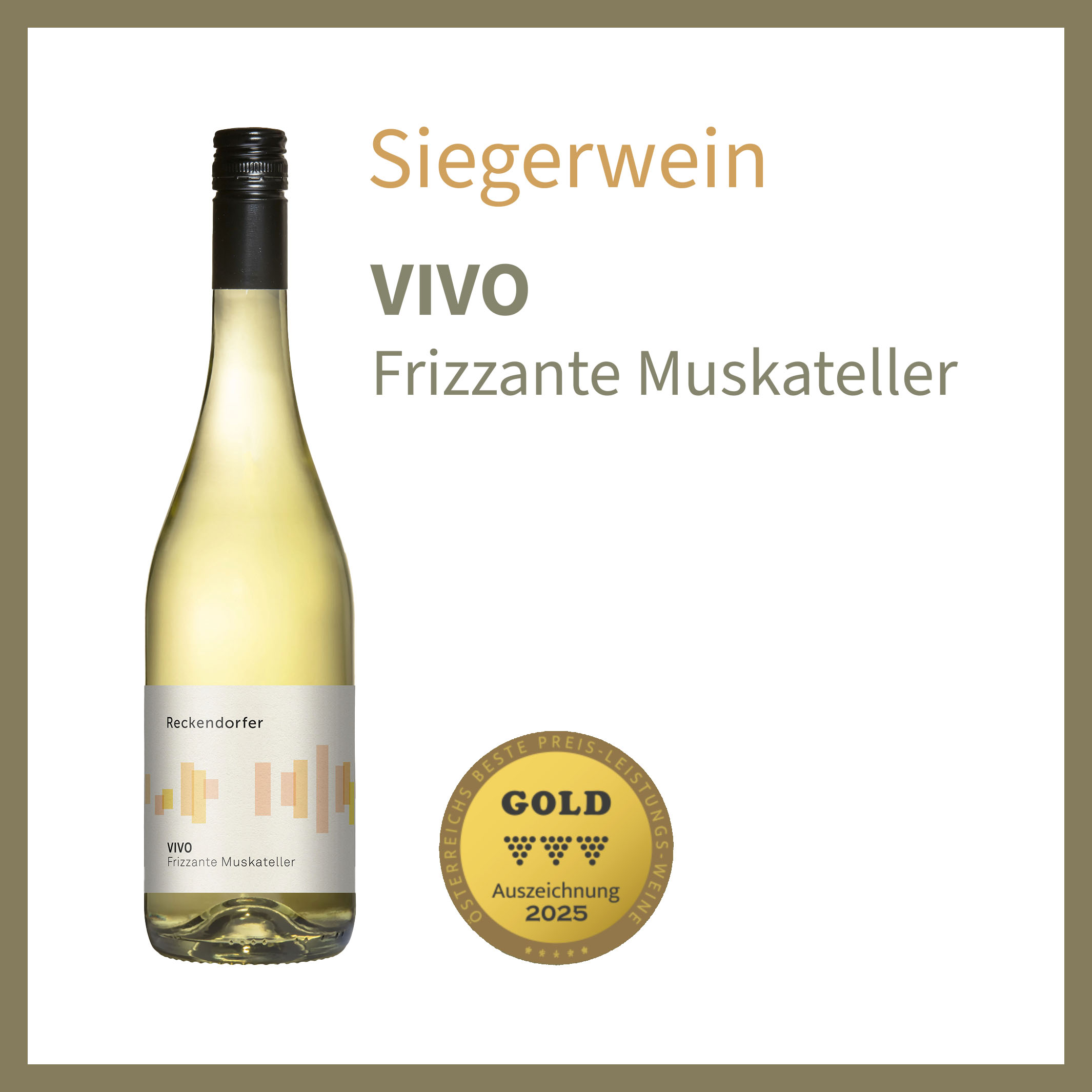 Siegerwein Vivon Frizzante Muskateller