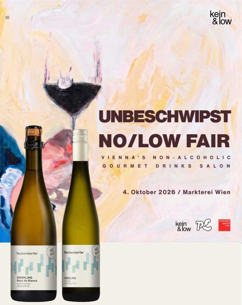 Das Event-Sujet und Reckendorfers Alkoholfreie
